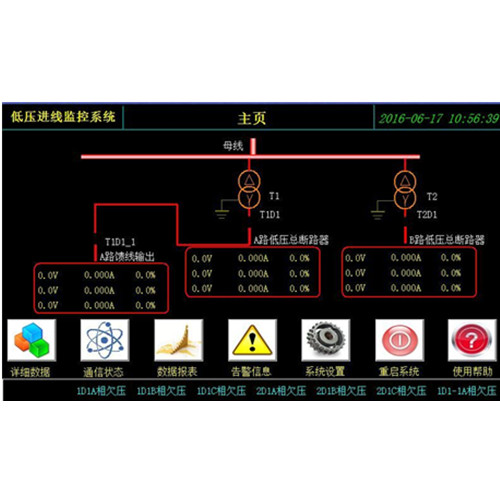 某汽车零部件芜湖变压器低压总进线能源电力管理系统项目